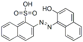 2-[(2-hydroxy-1-naphthyl)azo]naphthalenesulphonic acid