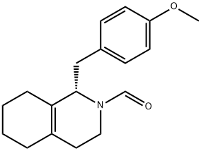 (S)-3,4,5,6,7,8-hexahydro-1-[(4-methoxyphenyl)methyl](1H)-isoquinoline-2-carbaldehyde
