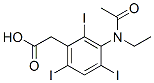 [3-(N-Ethylacetylamino)-2,4,6-triiodophenyl]acetic acid