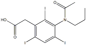 [2,4,6-Triiodo-3-(N-propylacetylamino)phenyl]acetic acid