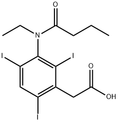 [3-(N-Ethylbutyrylamino)-2,4,6-triiodophenyl]acetic acid