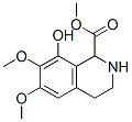 1,2,3,4-Tetrahydro-8-hydroxy-6,7-dimethoxy-1-methyl-1-isoquinolinecarboxylic acid