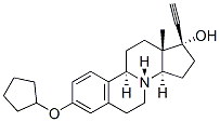 (17R)-3-(Cyclopentyloxy)-8-aza-19-norpregna-1,3,5(10)-trien-20-yn-17-ol