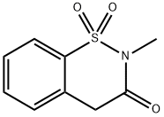 2-methyl-4-oxo-2H-1,2-benzothiazine-1,1-dioxide