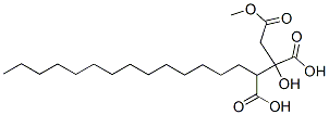 2-Hydroxy-1,2,3-heptadecanetricarboxylic acid 1-methyl ester