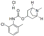 [(1R,5S)-8-methyl-8-azabicyclo[3.2.1]oct-3-yl] N-(2-chloro-6-methyl-ph enyl)carbamate hydrochloride