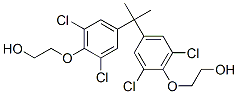 2-[2,6-dichloro-4-[2-[3,5-dichloro-4-(2-hydroxyethoxy)phenyl]propan-2- yl]phenoxy]ethanol