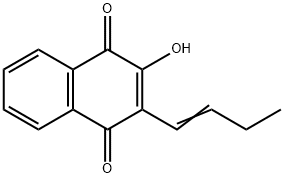 2-(1-Butenyl)-3-hydroxy-1,4-naphthoquinone