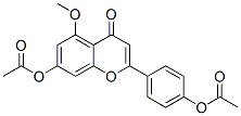 7-Acetoxy-2-(4-acetoxyphenyl)-5-methoxy-4H-1-benzopyran-4-one