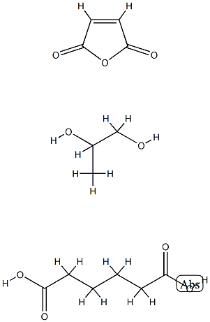 Hexanedioic acid, polymer with 2,5-furandione and 1,2-propanediol
