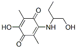 2-Hydroxy-5-[[1-(hydroxymethyl)propyl]amino]-3,6-dimethyl-1,4-benzoquinone
