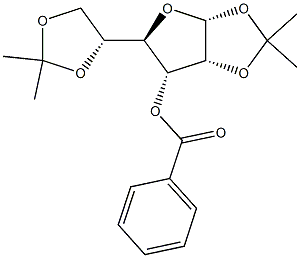 3-O-Benzoyl-1,2:5,6-bis(di-O-isopropylidene)-alpha-D-allofuranose