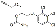 [1-prop-2-ynoxy-3-(2,3,4-trichlorophenoxy)propan-2-yl] carbamate