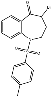 4-溴-1,2,3,4-四氢-1-(4-甲基苯磺酰基)-5H-1-苯并氮杂卓-5-酮