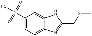 2-[(methylthio)methyl]-1H-benzimidazole-5-sulphonic acid