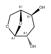 .beta.-D-arabino-Hexopyranose, 1,6-anhydro-3-deoxy-