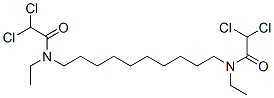 2,2-dichloro-N-[10-[(2,2-dichloroacetyl)-ethyl-amino]decyl]-N-ethyl-ac etamide