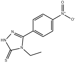 4-乙基-5-(4-硝基苯基)-4H-1,2,4-三唑-3-硫醇