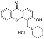 3-Hydroxy-4-piperidinomethylthioxanthone hydrochloride