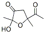 5-acetyldihydro-2-hydroxy-2,5-dimethylfuran-3(2H)-one