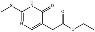 4-羟基-2-甲基硫代-5-嘧啶乙酸乙酯