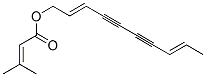 3-Methyl-2-butenoic acid (2E,8E)-2,8-decadiene-4,6-diynyl ester