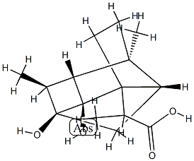 (1R,7aβ,8S,αR)-Octahydro-6β,8-dihydroxy-α,3aβ,5α-trimethyl-1α,4α,6-metheno-1H-indene-1-acetic acid