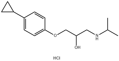 1-(4-cyclopropylphenoxy)-3-(propan-2-ylamino)propan-2-ol hydrochloride