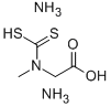 N-(DITHIOCARBOXY)SARCOSINE, DIAMMONIUM SALT