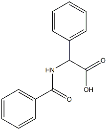 2-(苯甲酰氨基)-2-苯基乙酸