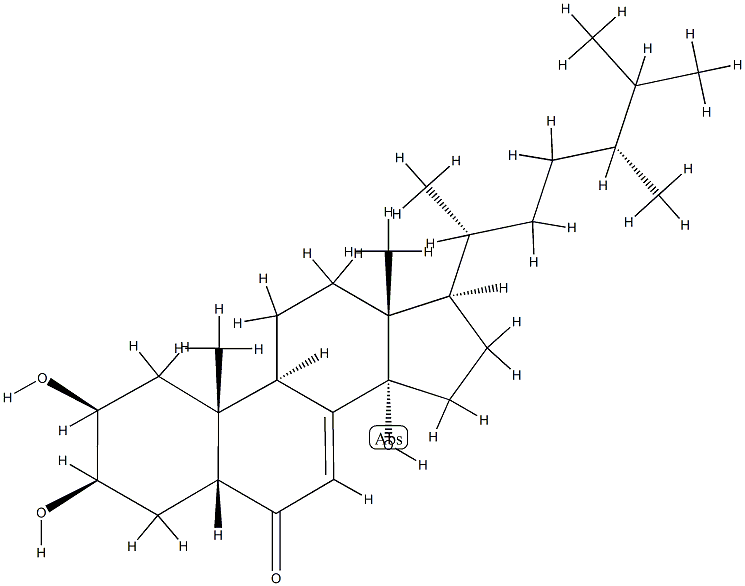 (24R)-2β,3β,14-Trihydroxy-5β-ergost-7-en-6-one