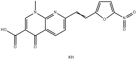 1-METHYL-7-(2-(5-NITRO-FURYL)VINYL-4-OXO-1,4-DIHYDRO-1,8-N.