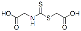 2-(carboxymethylsulfanylcarbothioylamino)acetic acid
