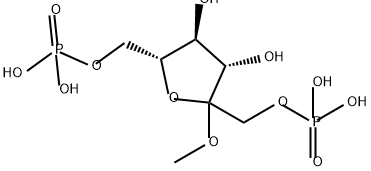 methylfructofuranoside 1,6-biphosphate