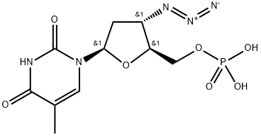 3'-AZIDO-2',3'-DIDEOXY-THYMIDINE-5'-MONOPHOSPHATE, SODIUM SALT
