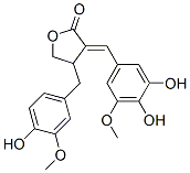 3-[(3,4-Dihydroxy-5-methoxyphenyl)methylene]-4,5-dihydro-4-[(4-hydroxy-3-methoxyphenyl)methyl]furan-2(3H)-one