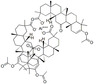 aluminium 3-acetoxy-11-oxoolean--2-ene-29-oate