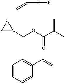 2-甲基-2-丙烯酸环氧乙烷基甲酯与乙烯基苯和2-丙烯腈的聚合物(9CL)
