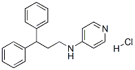 N-(3,3-diphenylpropyl)pyridin-4-amine monohydrochloride