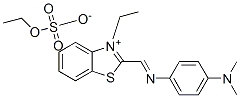 2-[N-[p-(dimethylamino)phenyl]formimidoyl]-3-ethylbenzothiazolium ethyl sulphate