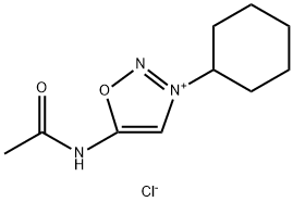 N-(3-cyclohexyl-1-oxa-2-aza-3-azoniacyclopenta-2,4-dien-5-yl)acetamide chloride