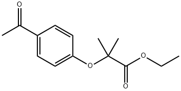 ethyl 2-(4-acetylphenoxy)-2-methylpropionate