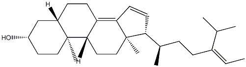 (24Z)-5α-Stigmasta-8(14),15,24(28)-trien-3β-ol