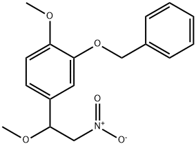 2-Benzyloxy-1-methoxy-4-(1-methoxy-2-nitroethyl)benzene