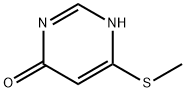 4(1H)-Pyrimidinone, 6-(methylthio)- (9CI)
