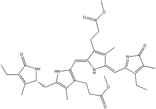 (4R)-2,17-Diethyl-1,4,5,19,23,24-hexahydro-3,7,13,18-tetramethyl-1,19-dioxo-21H-biline-8,12-dipropionic acid dimethyl ester