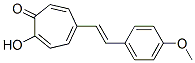 2-Hydroxy-5-(p-methoxystyryl)tropone