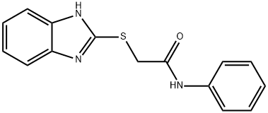 2-((1H-benzo[d]imidazol-2-yl)thio)-N-phenylacetamide