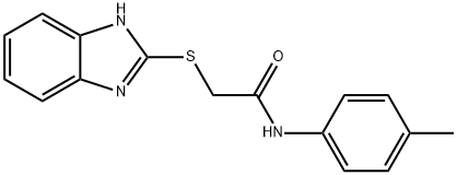 2-((1H-benzo[d]imidazol-2-yl)thio)-N-(p-tolyl)acetamide