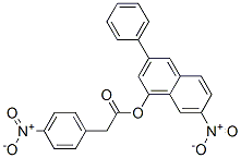 7-nitro-3-phenyl-1-naphthyl 4-nitrophenylacetate